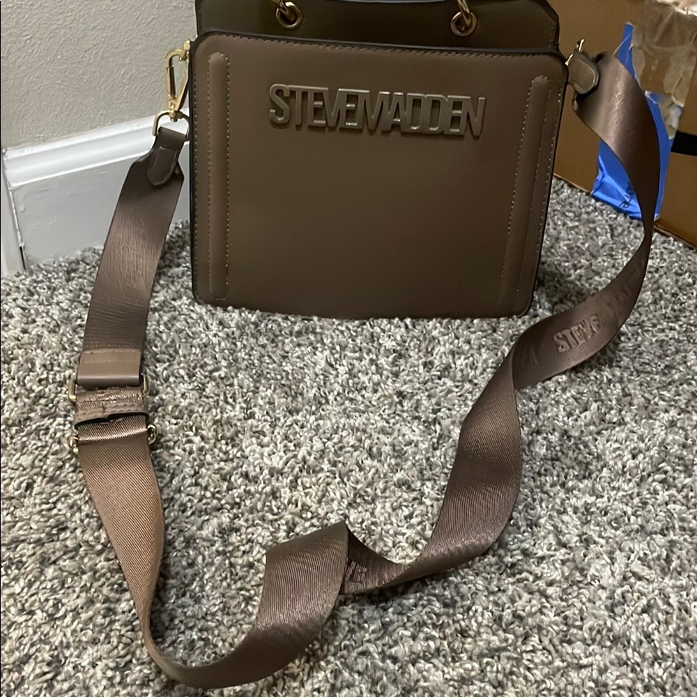 Steve Madden Brown Crossbody Bag